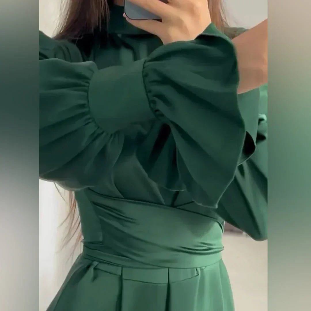 Morvellia Women’s Long Sleeve Maxi Dress Lightweight