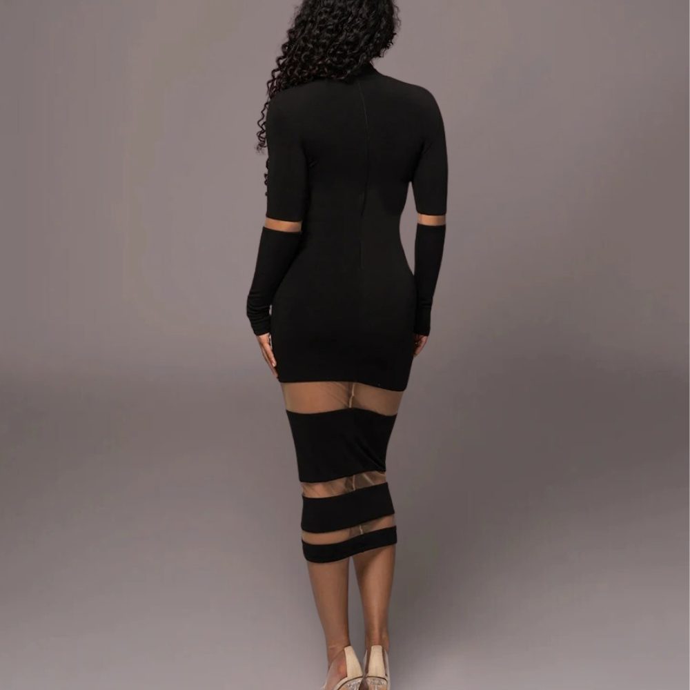 Morvellia Women's Bodycon Dress White