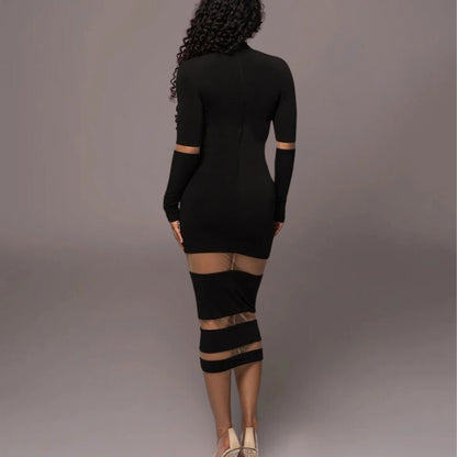 Morvellia Women's Bodycon Dress White