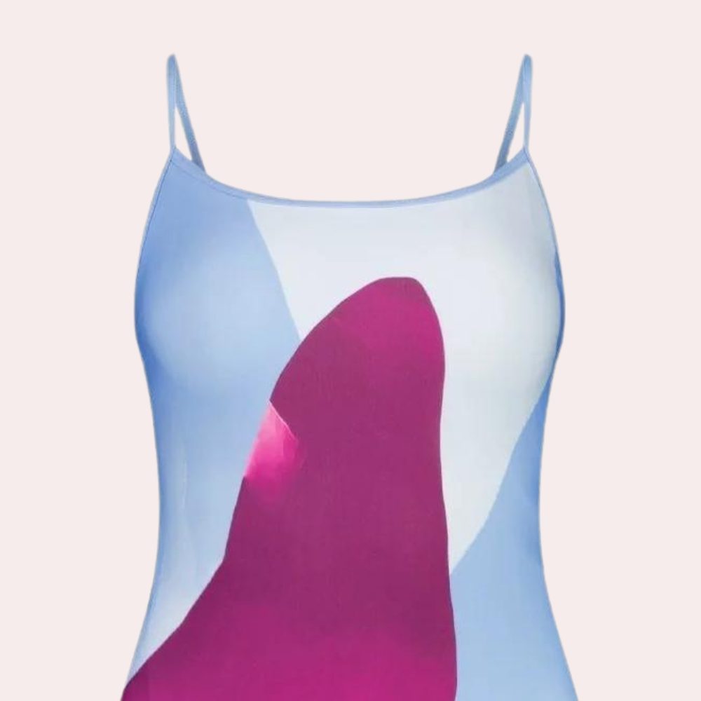 Morvellia Women's Casual Dress Summer Blue