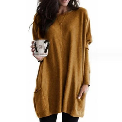 Morvellia Women's Long Sweater Oversized Style